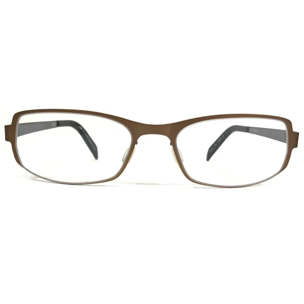 Seiko Eyeglasses Frames SZ500 565 Matte Brown Grey Rectangular 52-18-135